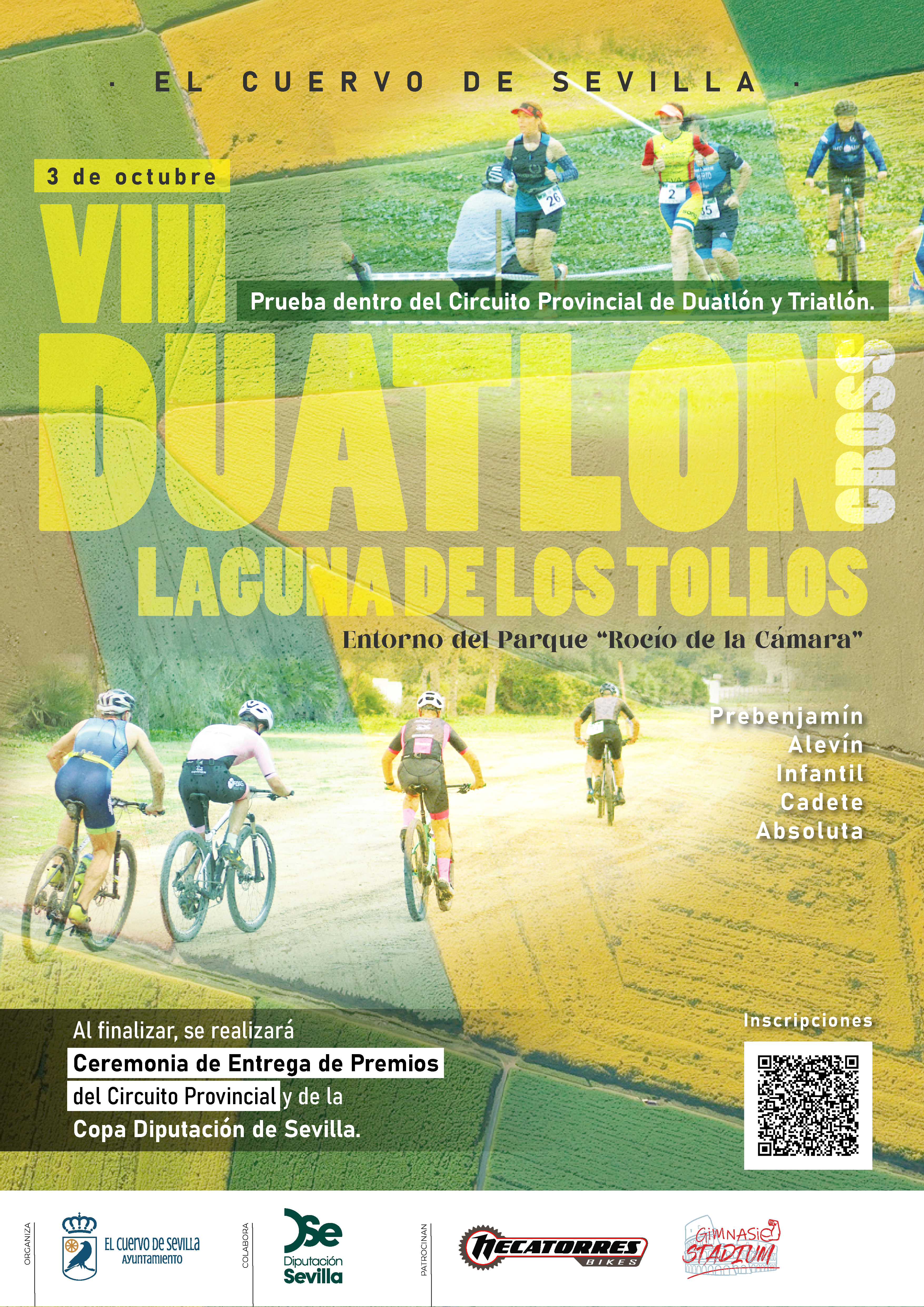 VIII DUATLÓN LAGUNA DE LOS TOLLOS - EL CUERVO DE SEVILLA